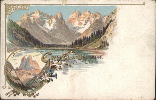 Duerrensee monte cristallo - monte,