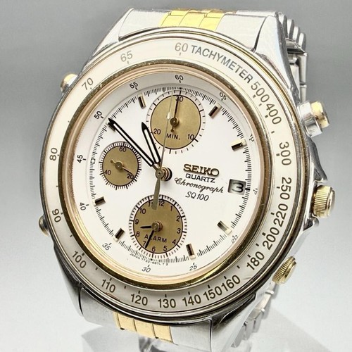 Seiko chronograph sq100 - seiko,