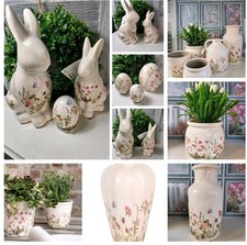 Wiesenblumen Hasen Ei Vasen