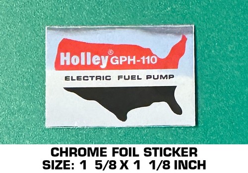 Holley gph 110 electric - holley,