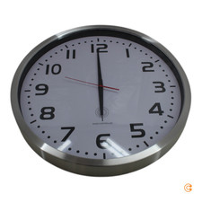 EuroTime 56863 Funk Wanduhr Jumbo Funkuhr Uhr Küchenuhr Ø 50 SIEHE TEXT/FOTO