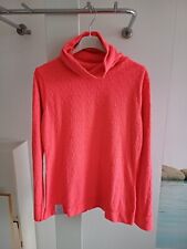 Damen Rollkragenpullover XS Thermo Wintersport Orange Neon Sportpullover Decathl