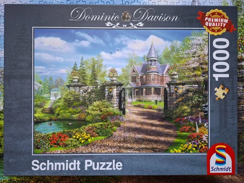 Puzzle idyllisches landgut - idyllisches,