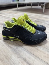 Nike Shox NZ EU 42.5 Schwarz/Neon Leder StyleCode 501524-031 Gebraucht rare