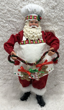 Clayre & Eef Weihnachtsmann Nikolaus Deko 28x14x10 cm