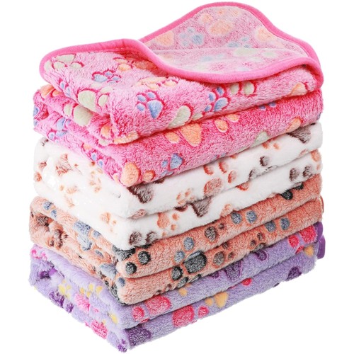 Hundedecke pfoten fleecedecke - hundedecke,