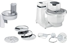 Bosch MUMSAW01 Küchenmaschine Serie 2 MUMS2AW01, 3,8l Kunststoff-Schüssel