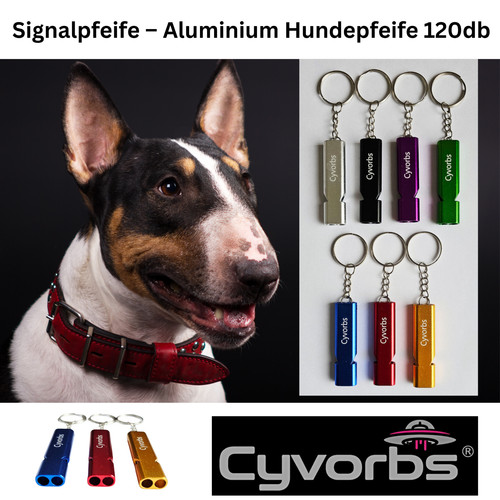 Signalpfeife 120db aluminium - signalpfeife,