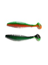 Quantum Magic Trout T-Worm Paddler 6,5cm 1g Chillie-Cheese UV Active