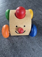 Selecta Spielzeug Sonato Auto Rollspielzeug Babyspiel Babyspielzeug Holz 7 cm