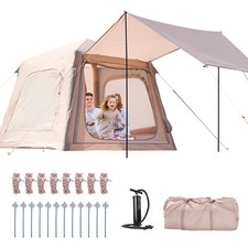 SUNYRISY Aufblasbares Zelt mit großem LuftpumpeVordach Luftzelt für2-4 Personen