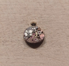 1L Uhrwerk AS 1012, Rotvergoldet Handaufzug, läuft, ZB Cornavin und Zeiger