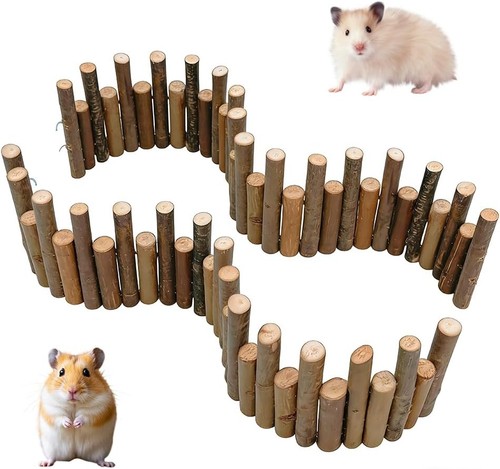 Hamster holzzaun holz 50cm - holz,