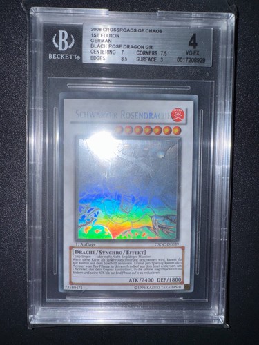 Yugioh schwarzer rosendrache - yugioh,