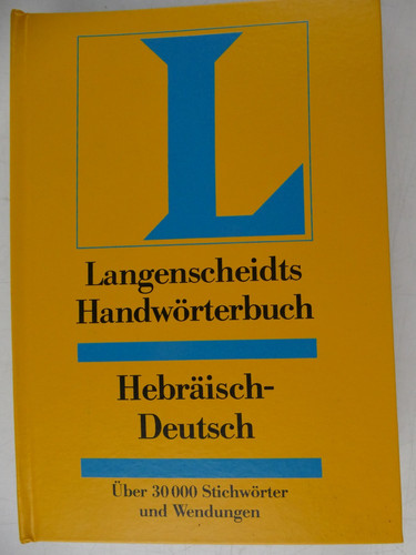 Langenscheidt hebräisch - langenscheidt,