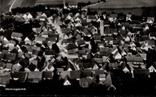 Ak Merklingen Weil der Stadt in Württemberg, Fliegeraufnahme - 11244562