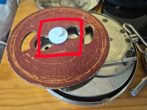 Disc holder part gramofone - disc,
