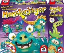 SCHMIDT SPIELE 40629 - MONSTERJÄGER - INKL. ERWEITERUNG  - KINDERSPIEL # NEU OVP