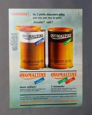 PUB WERBUNG ALTE ANZEIGE CLIPPING 140917 / OVOMALTINE SCHOKOLADE KAFFEE ODER DEKA