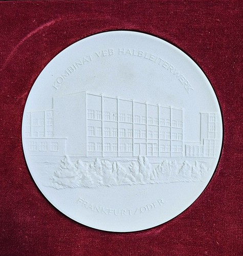 Meissner porzellan medaille - porzellan, ~