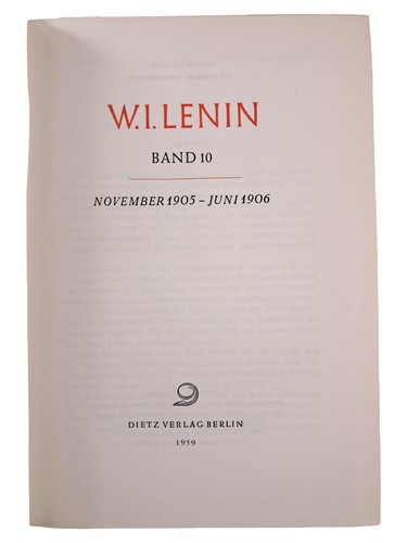 Lenin werke band - i.,
