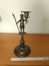 zinn Kerzenleuchter Bergmann