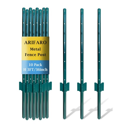Zaunpfosten metall 91cm - zaunpfosten,