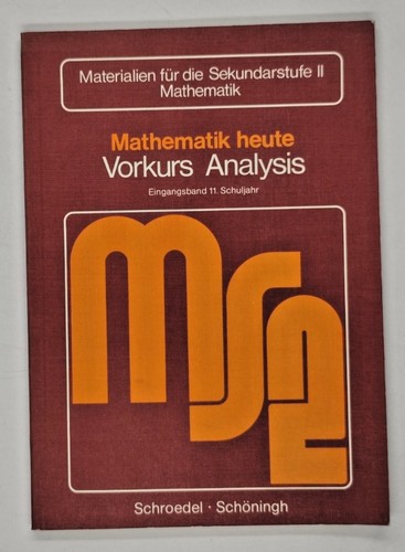 Mathematik heute vorkurs - mathematik,