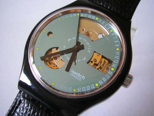 Swatch automatic black motion - automatic,