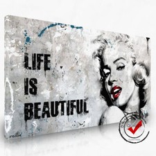 Marilyn Monroe Leinwand Bild