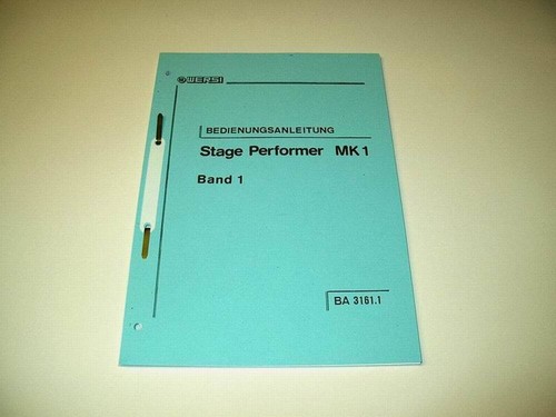 Ba3161 wersi stage - ba3161.1,