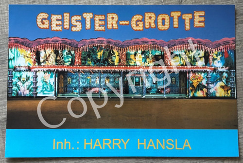 Xxl werbe foto geisterbahn - foto,