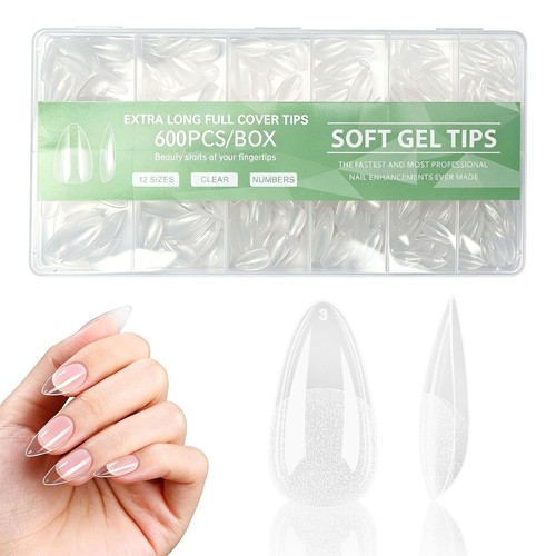 Nail tips soft gel - nail, stück