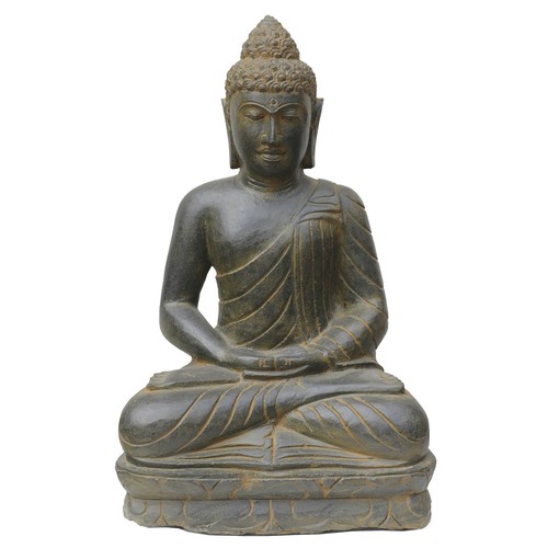 Sitzende buddha statue - sitzende, buddha-statue