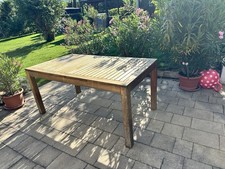 Gartentisch 160x90 Holz gebraucht zu Verkaufen
