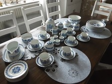 Melitta Jeverland  Friesland Blau 40 Teile Restservice 