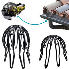 4 Stk  Ø 50 - 160 mm  Dachrinnen Gitter Fallrohrschutz Laubfang Dachrinnenschutz