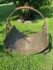 Kaminholzbehälter aus Kupfer für drinnen und draußen