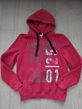 Herren Pullover Hoodie Sweatshirt von Camp David,  Gr L, Farbe Rot (#2)