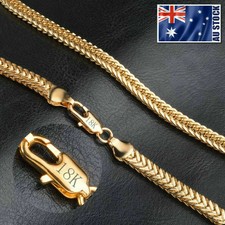 Herren 18K Gelbgold GP 6MM