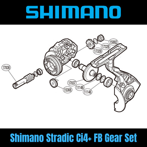 Shimano stradic ci4 - fb/, fk