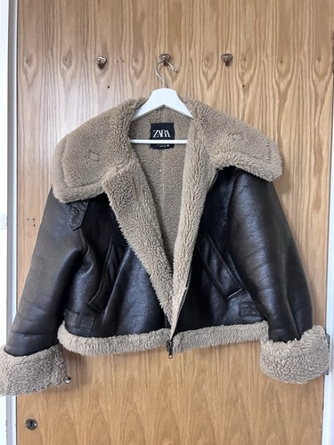 Zara doppelseitige biker jacke - zara,