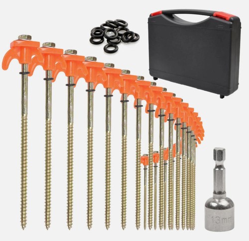 24x zelt heringe - heringe, stahl