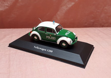 1:43 Modellauto "Polizei Käfer" aus der Atlas Collection "Police Cars"