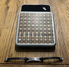 Fossil Herren-Armband, Echtleder mit silbernem Anhänger