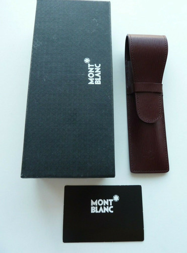 Montblanc lederetui für - für, 2