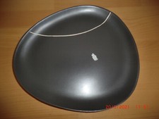 Teller - Dekoteller - schwarz - neu