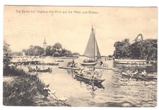 AK, Berlin Treptow, Spree mit