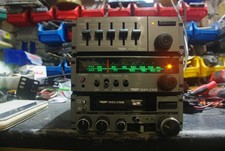 Oldtimer BELTEK auto hifi turm autoradio, kassettenspieler, equalizer-verstärker