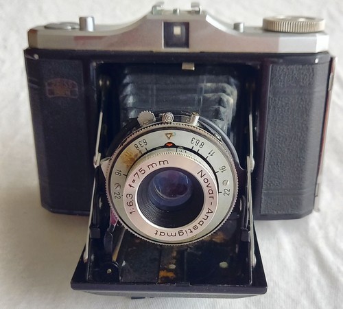Zeiss ikon nettar klappkamera - ikon,